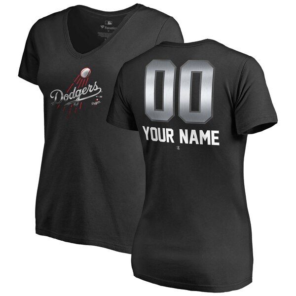 Women’s Los Angeles Dodgers Fanatics Branded Black cheap Braves jersey   MLB Jerseys ...